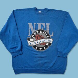 Detroit Lions Sweatshirt, Vintage Detroit Lions NFL Football Shirt For Men Women